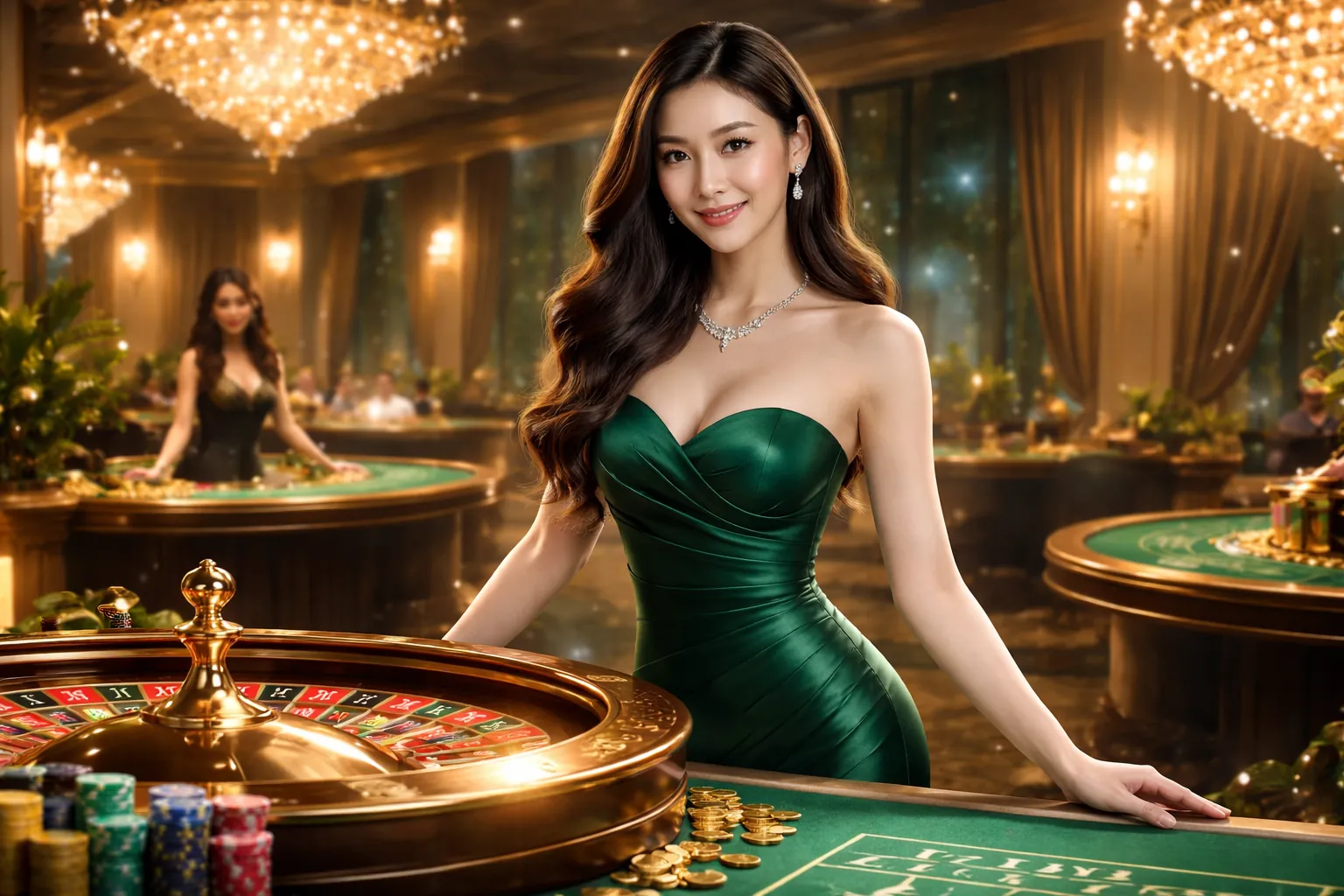 Sân vận động với ánh đèn rực rỡ và thông tin bóng đá tỷ lệ